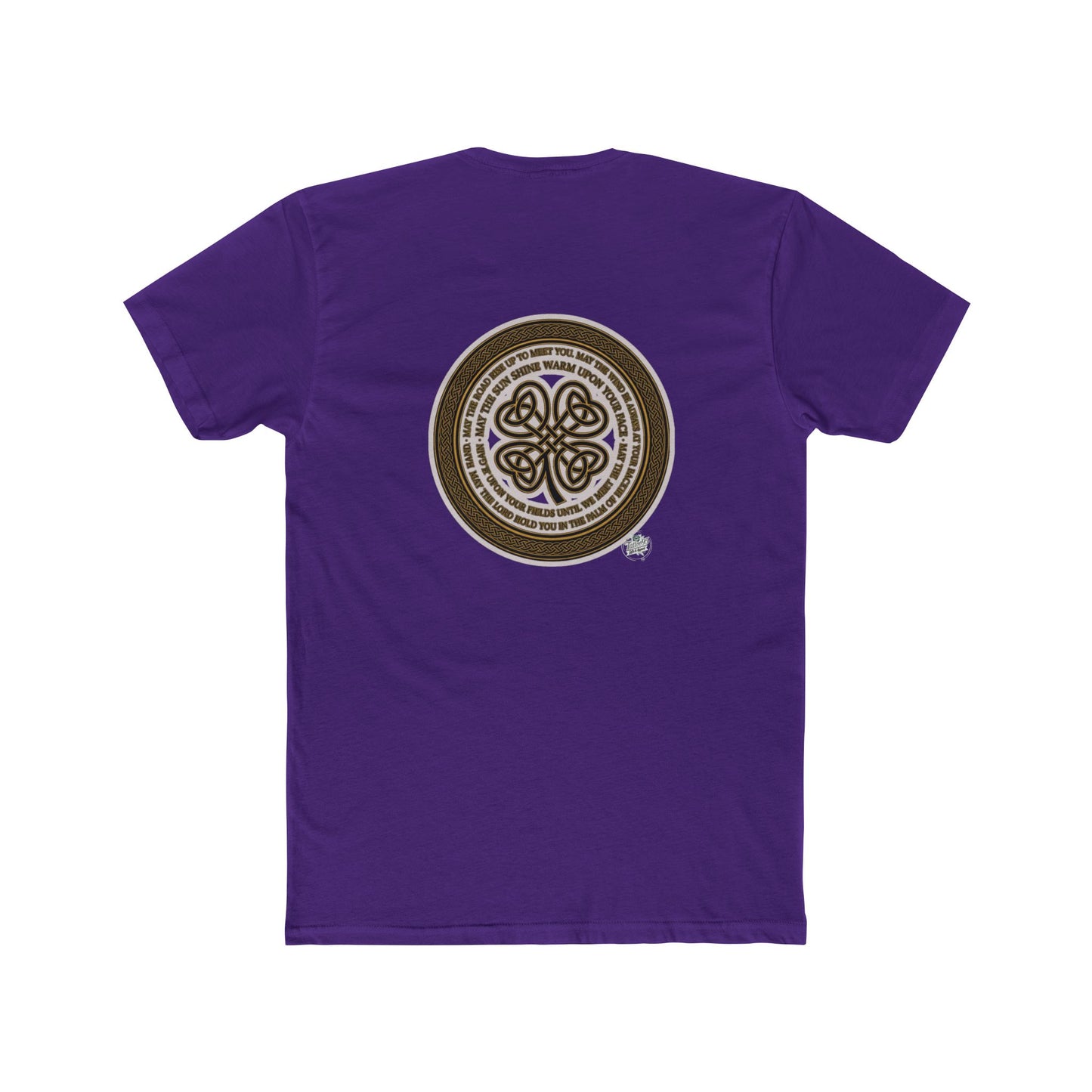 Irish Skull St. Paddy’s Day Tee — Relaxed Fit Crew with Back Tattoo Artwork