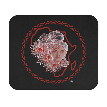 Gele Girl - Mouse Pad — Slim Rectangular Desk Mat