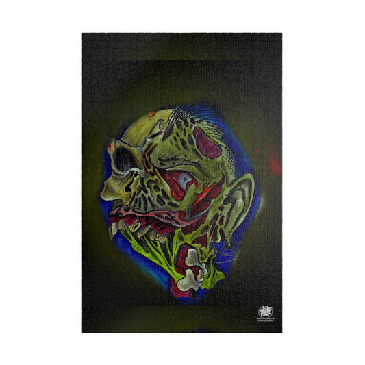 Zombie King of the Dead - Puzzle — Jewel-Toned Glossy Art (110/252/520/1014 pcs)