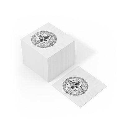 Sugar Skull - Cocktail Napkins — Day of the Dead Party Napkins