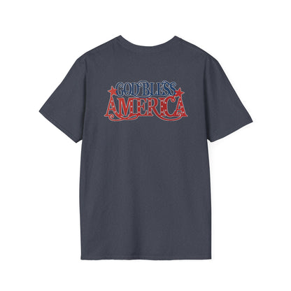 Floral USA 250th T-Shirt — Happy Birthday America