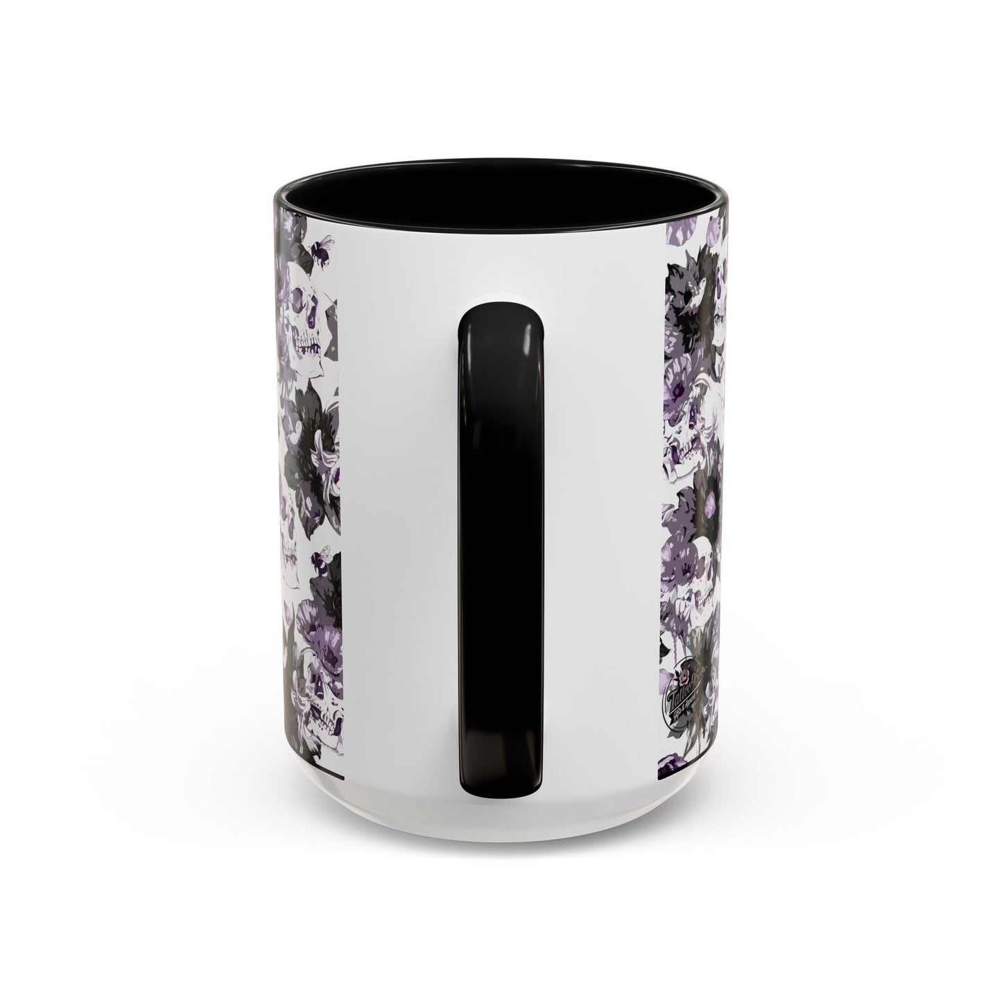 Purple Vintage Floral Coffee Mug — Accent 11/15oz