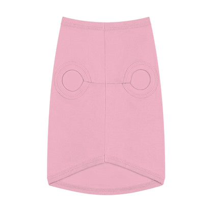Yoga Goddess Meditation Lotus - Pink Pet  Tank Top – White Pet Tank Top