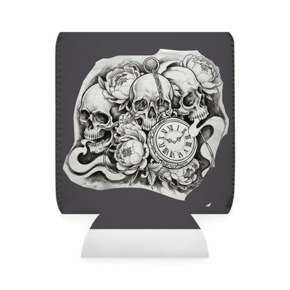 Skull Time - Can Cooler Sleeve Coozie