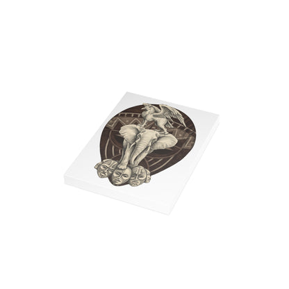 African-Inspired Totem Tattoo Greeting Card (Pack of 1/10/30/50)