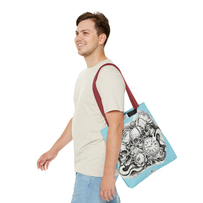 Skull Time - Tote Bag — Gothic Vintage Tattoo Art