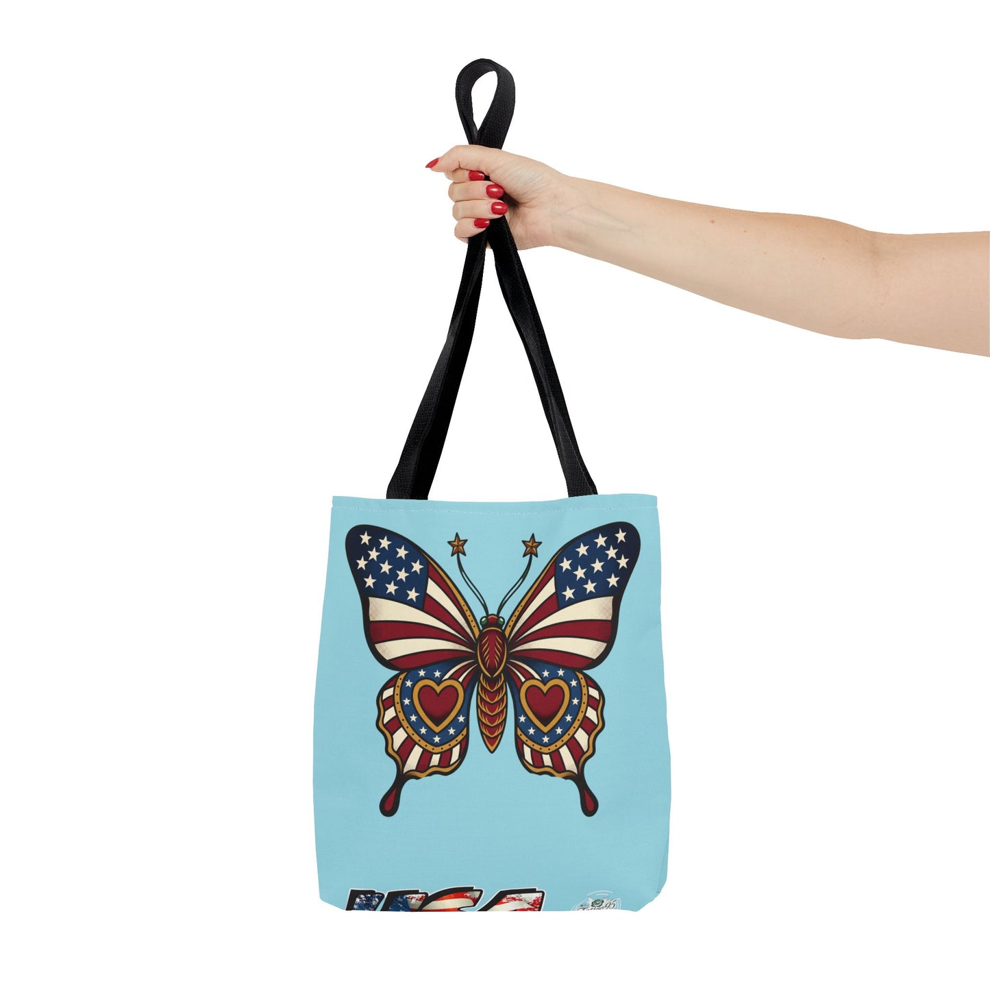 Butterflies Are Free Patriotic Celebration Tote Bag