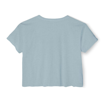 Am I Extra or Are You Basic? - Blue Crop Top Tshirt