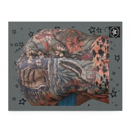 Nikki's Tattoo Studio Collection - Puzzle Game:  Back Tattoo SIZES: 14" x 11", 10" x 8" or 16" x 20"