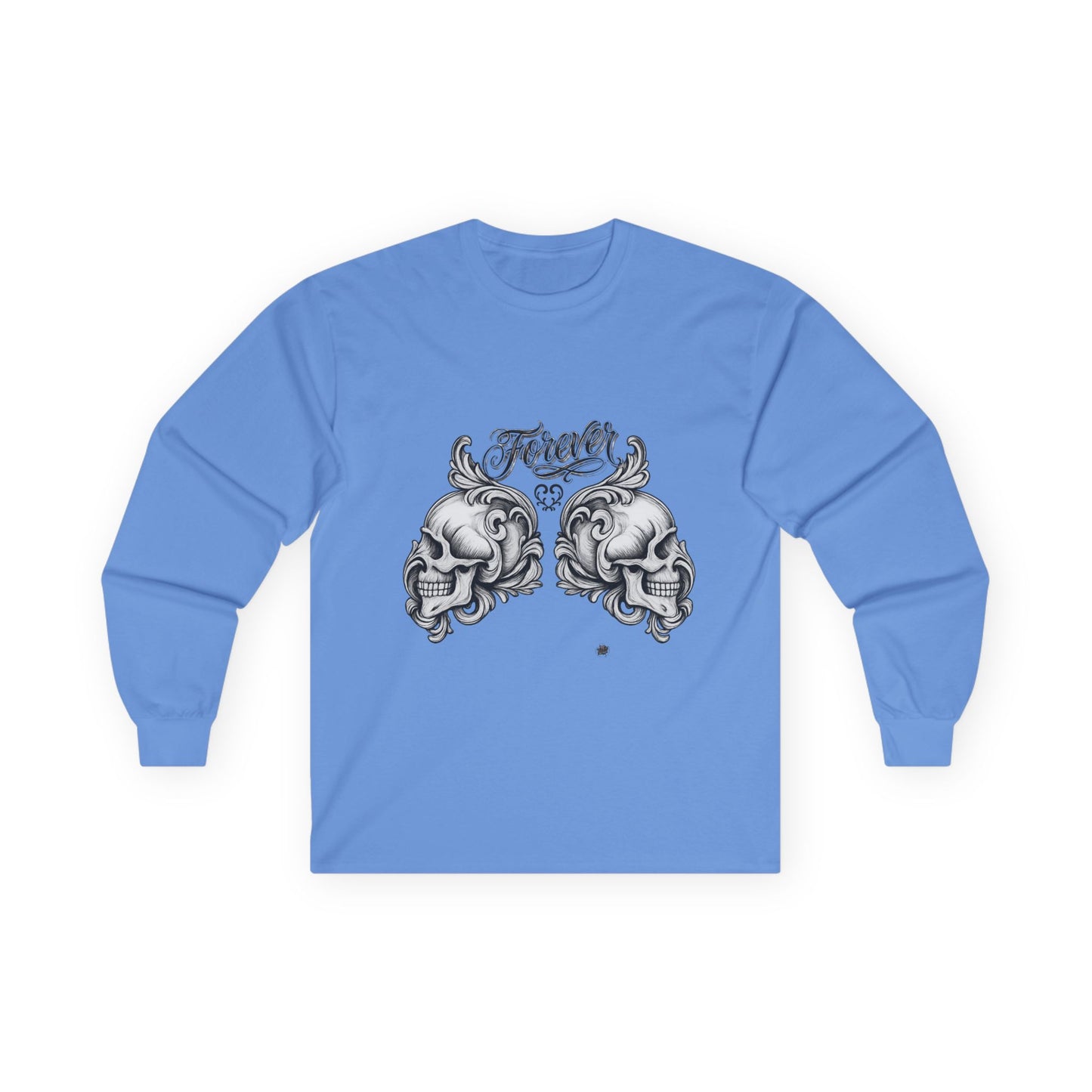 Forever Love Long Sleeve — Skull Duo Graphic Tee