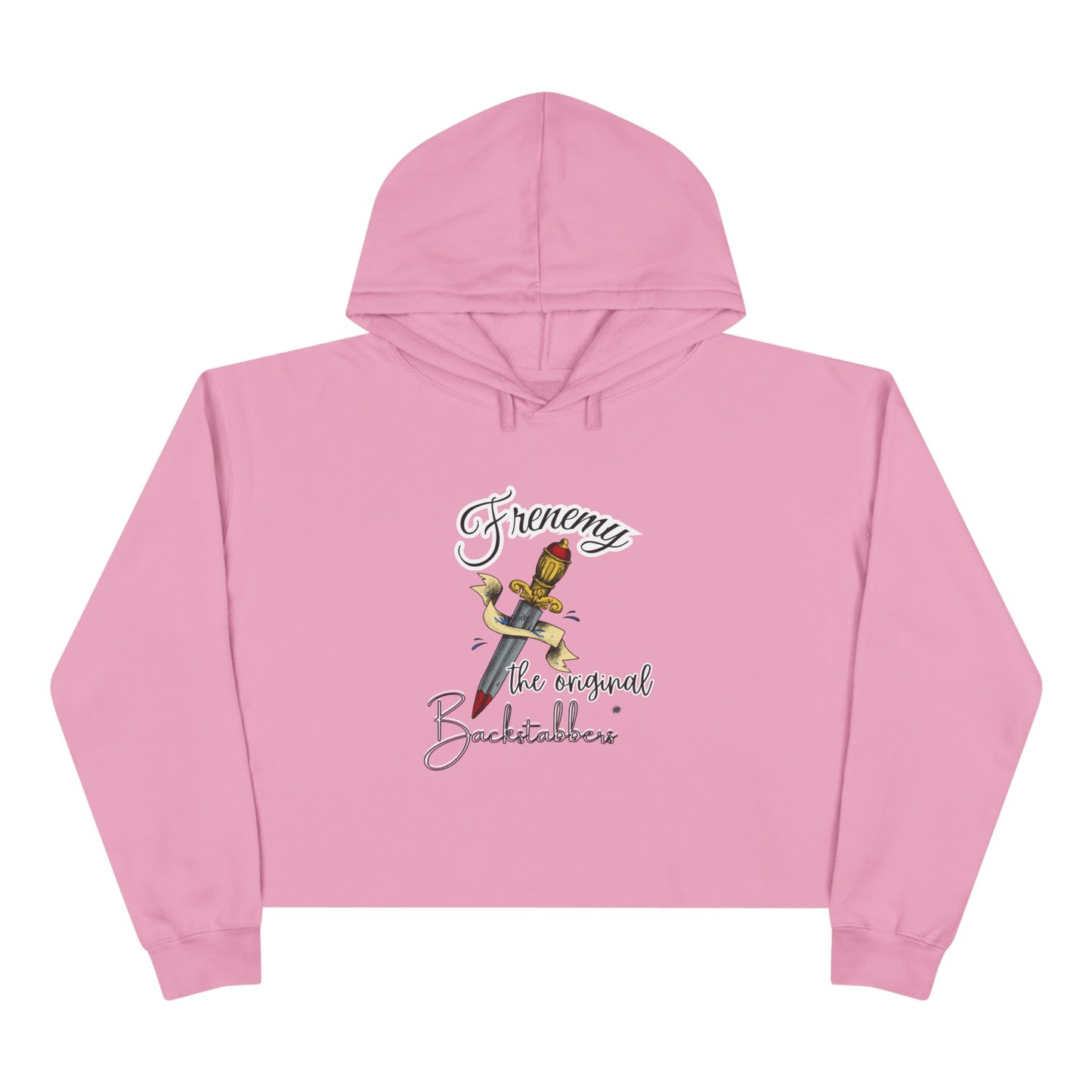 Frenemy The Original Backstabber - Crop Hoodie Sweatshirt