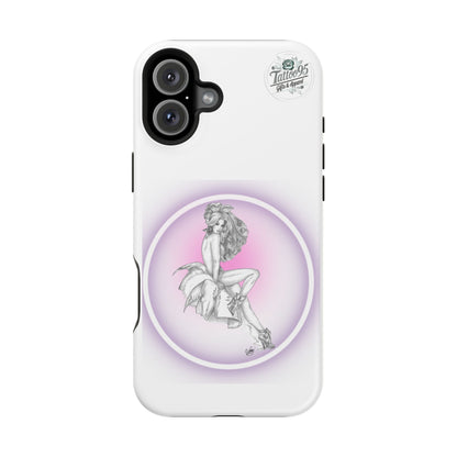 Pretty Bunny Vintage Artwork - iPhone Case