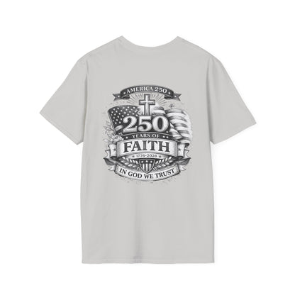 250 Years of Freedom - Happy Birthday America Unisex Tshirt, tees for women and men