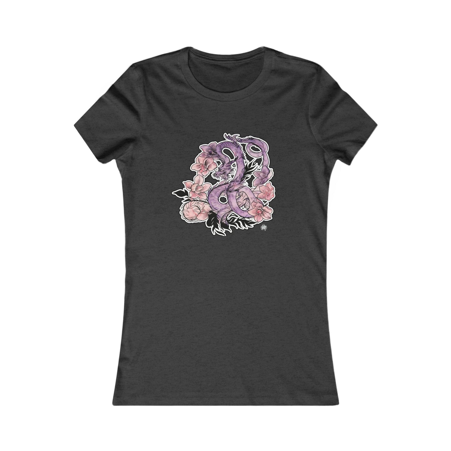 Dragon Orchids - Women's Tee — Feminine Slim Fit Favorite Ladies TShirt 8 colors