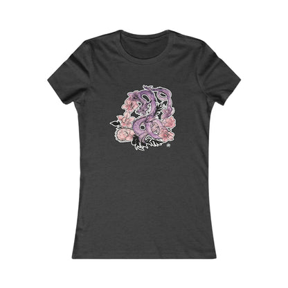 Dragon Orchids - Women's Tee — Feminine Slim Fit Favorite Ladies TShirt 8 colors