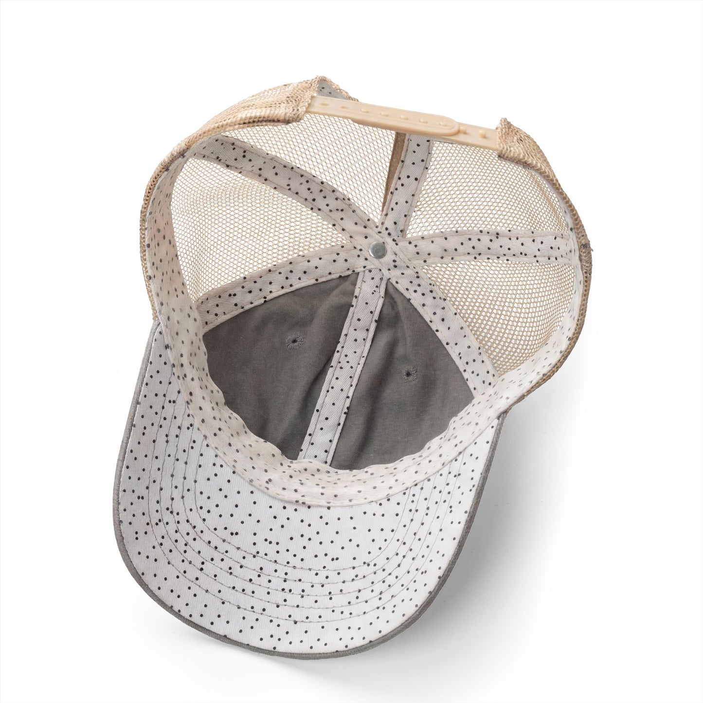 Butterfly Skulled Wings - Hat — Blue Graphic 'Quiet Promise' Women's Washed Mesh-Back Cap