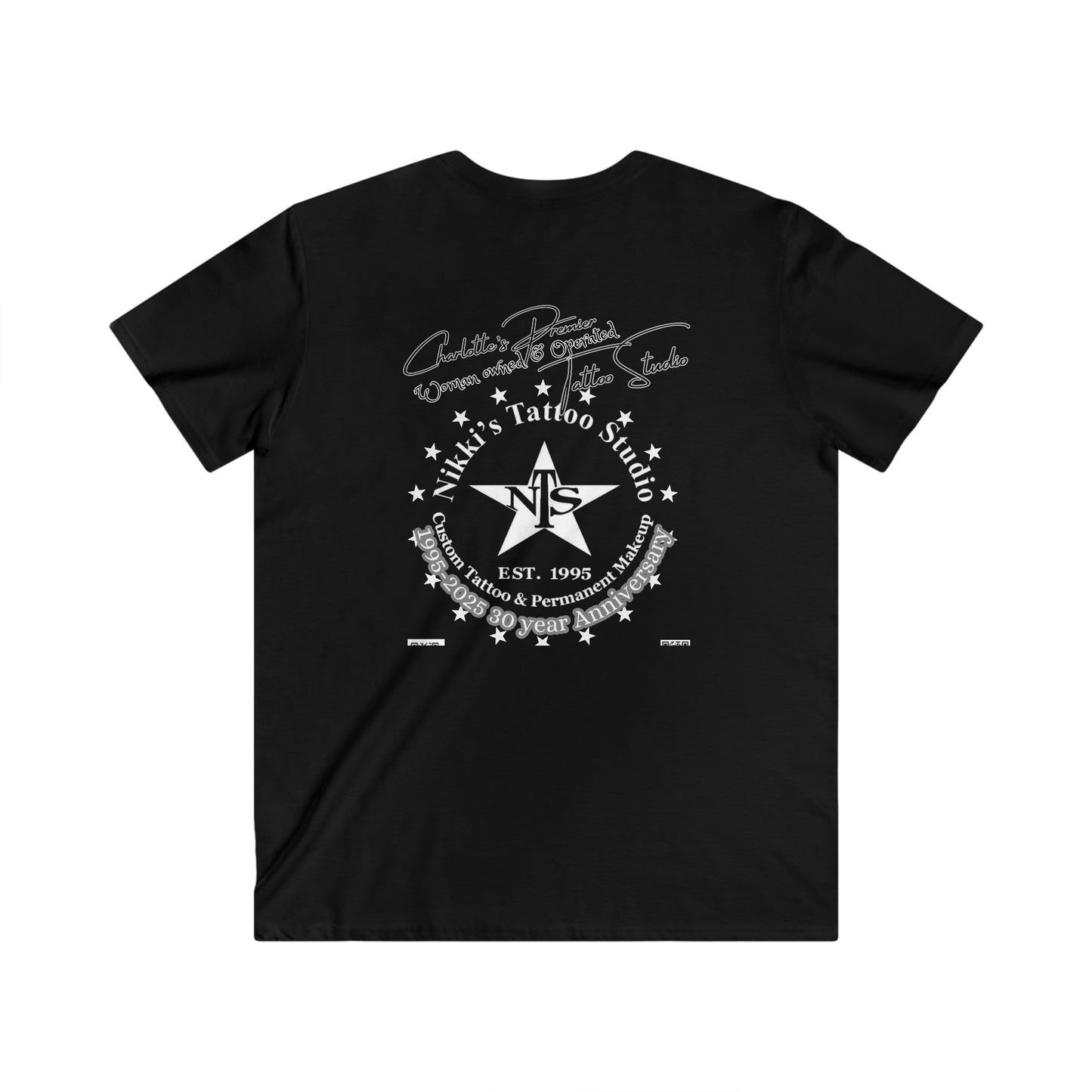 Nikki's Tattoo Studio Collection - 30 Year Anniversary Edition - Skull and Snake T-Shirt Vneck