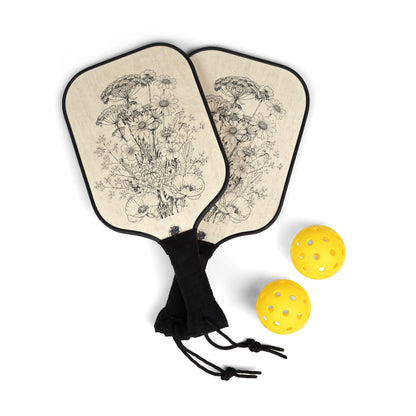 Wildflowers Tattoo Artwork - Pickleball Kit
