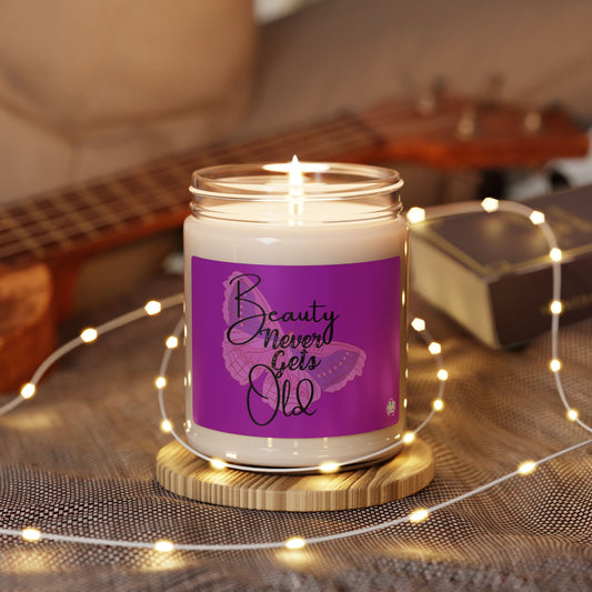 Beauty Never Gets Old - Scented Soy Candle, 9 scents+Unscented