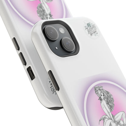 Pretty Bunny Vintage Artwork - iPhone Case