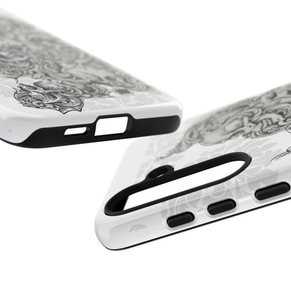 Cascading Skulls - Tough Phone Cases Available in most Galaxy series.