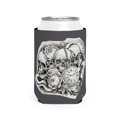 Skull Time - Can Cooler Sleeve Coozie