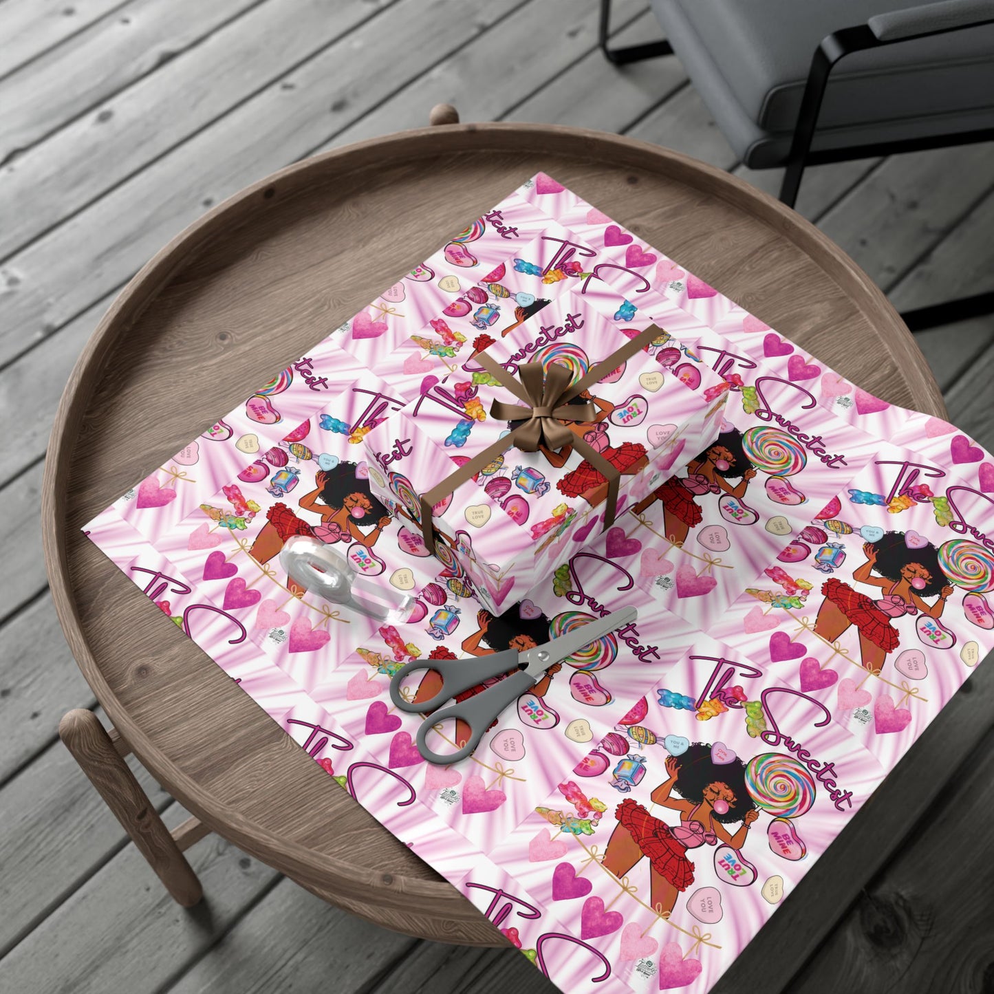Candy Girl (The Sweetest) - Gift Wrapping Paper