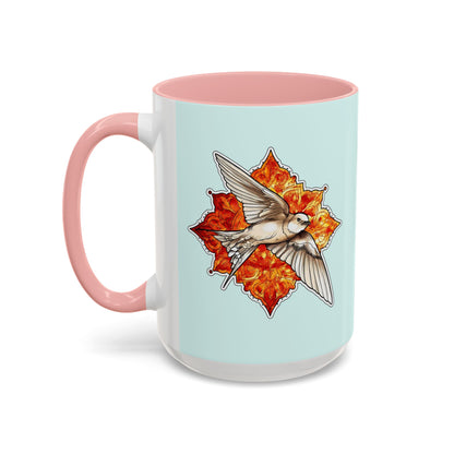Swallow Bird Ceramic Coffee Mug – Accent 11/15 oz