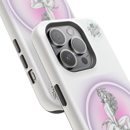 Pretty Bunny Vintage Artwork - iPhone Case