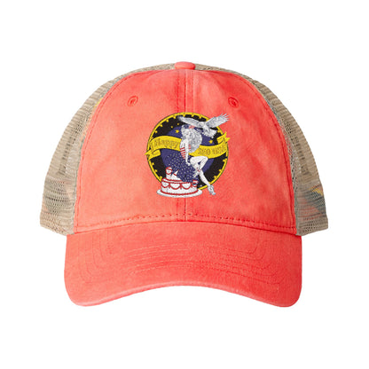 Happy 250th Birthday America — Women's Washed Mesh-Back Cap