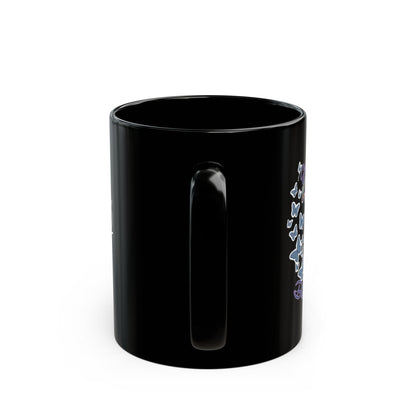 Pitbull Tattoo Art Black Mug — Nikki Thompson (11oz & 15oz)