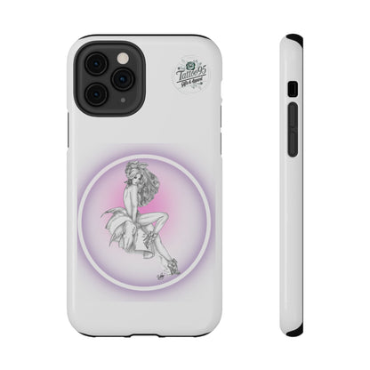 Pretty Bunny Vintage Artwork - iPhone Case