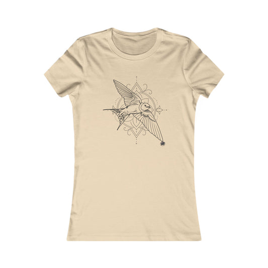 Swallow Bird Tattoo Ladies Tee — Women's Favorite Tee