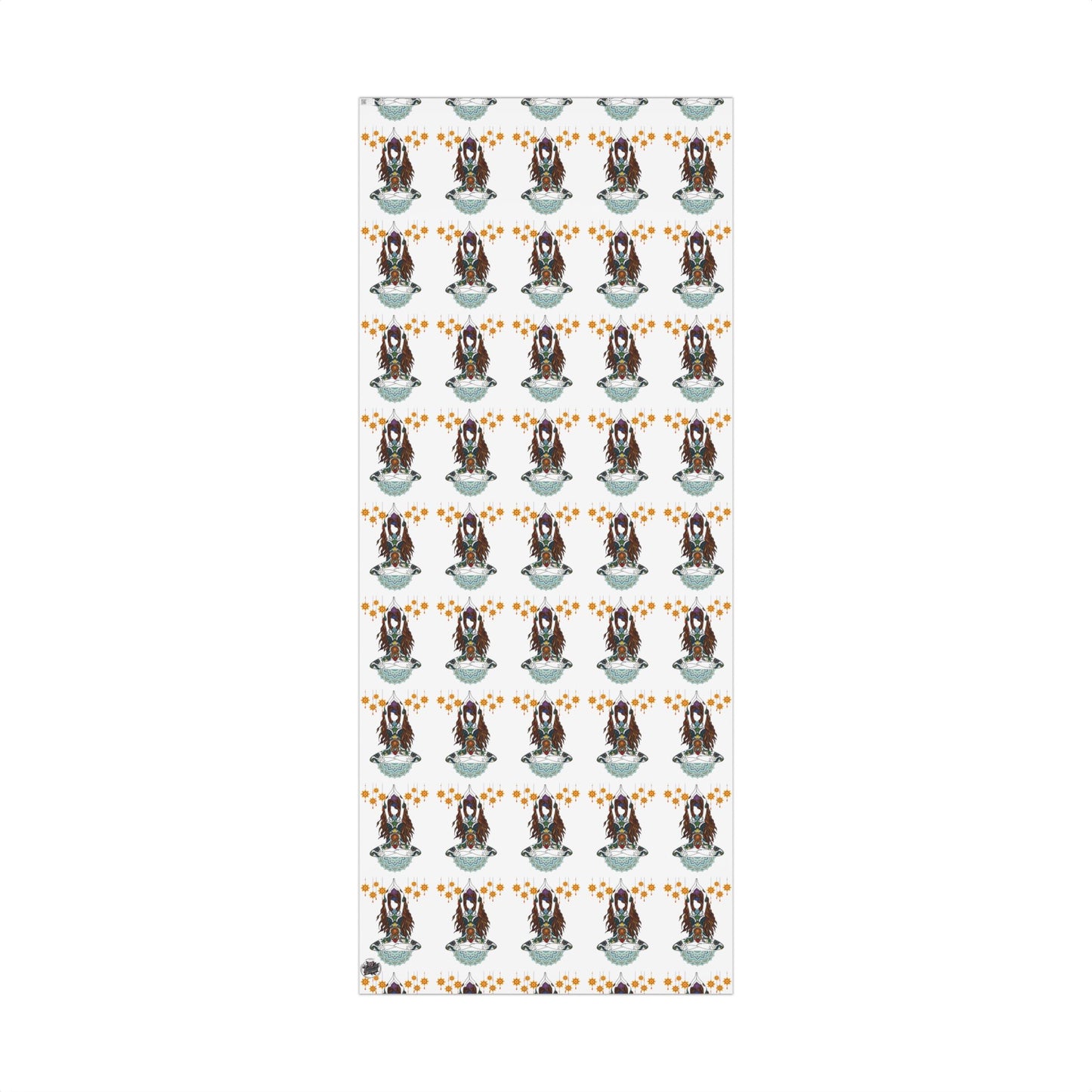 Yoga Goddess Meditation Lotus Mandala - Gift Wrapping Paper