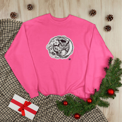 Owl Tattoo Artwork - Unisex Sweatshirt