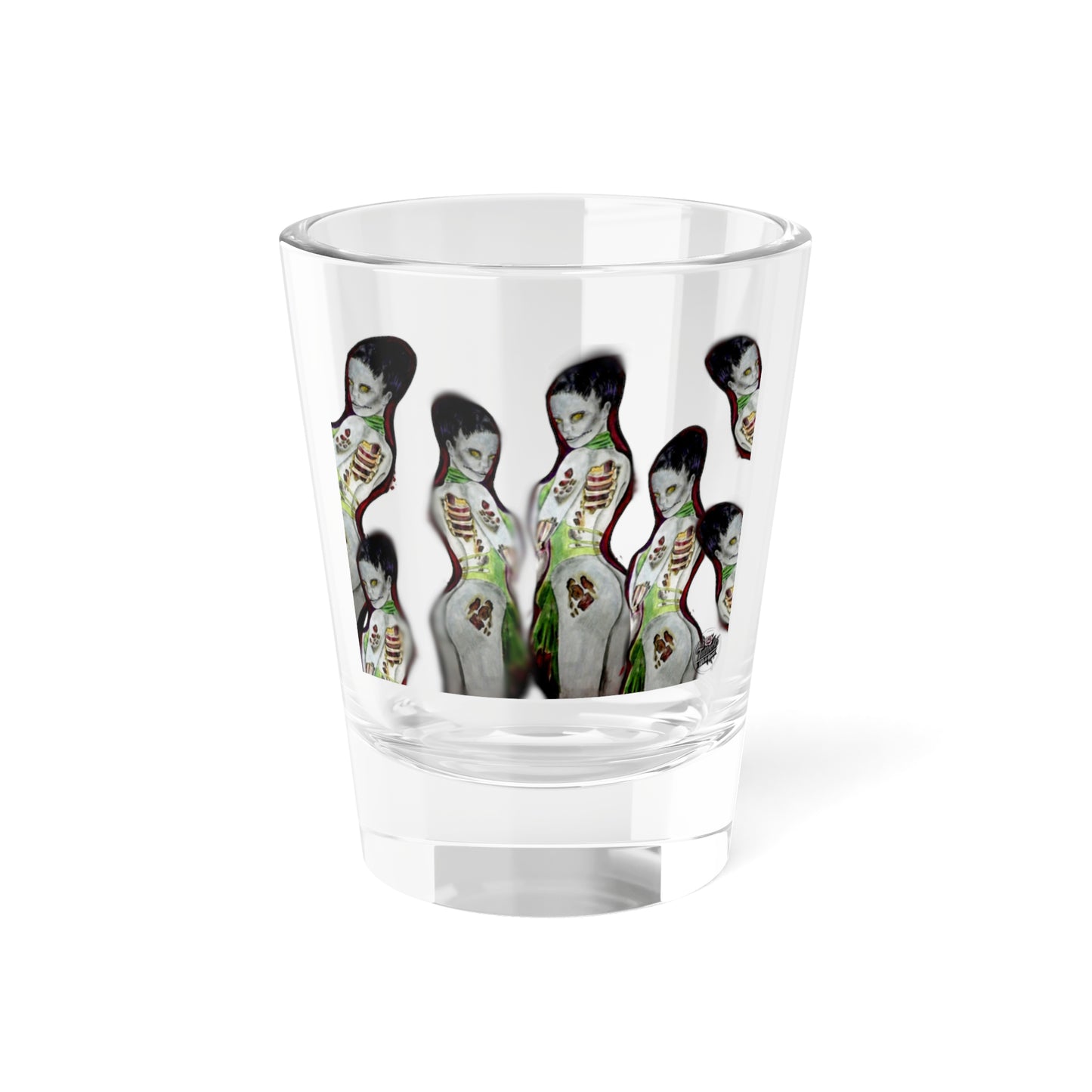 Zombie Lady Deadrah - Shot Glass