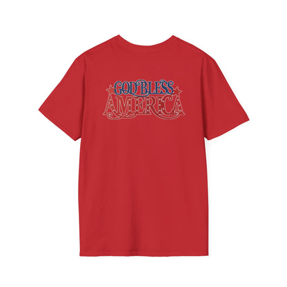 Floral USA 250th T-Shirt — Happy Birthday America