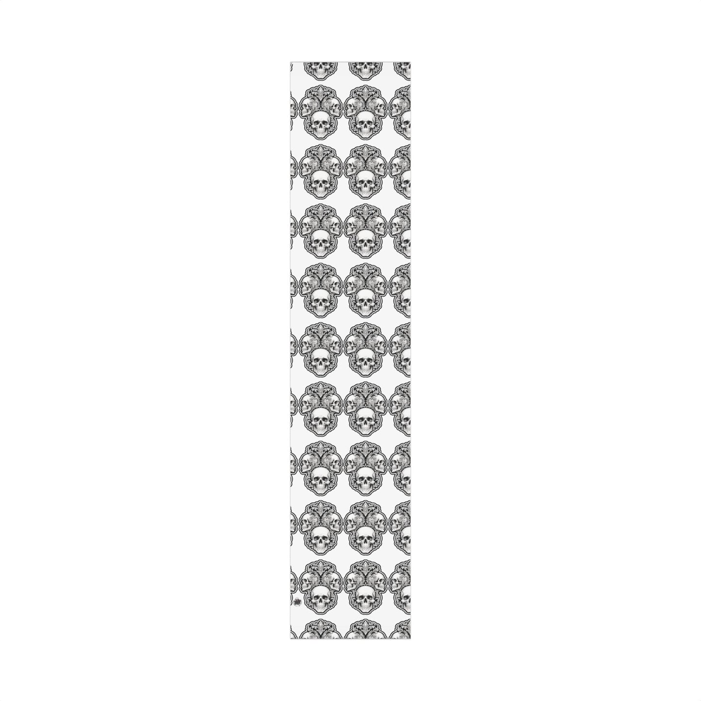 Skulls Filigree - Gift Wrapping Paper