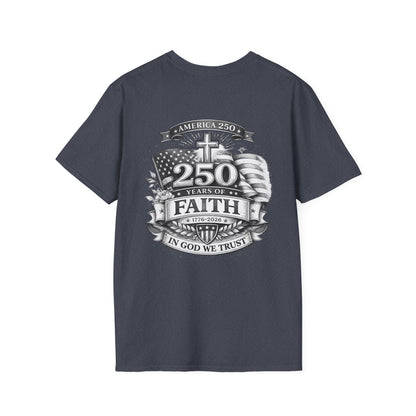 250 Years of Freedom - Happy Birthday America Unisex Tshirt, tees for women and men