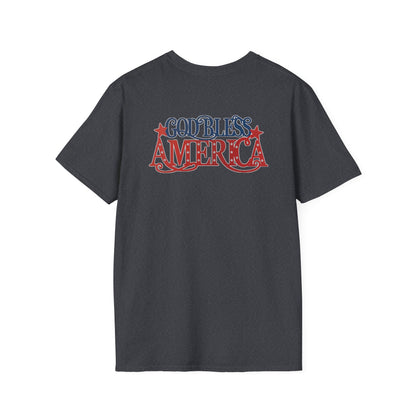 Floral USA 250th T-Shirt — Happy Birthday America