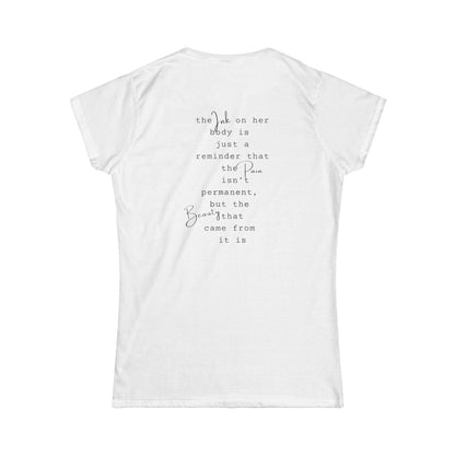 Pretty Bunny Vintage Artwork - T-Shirt Women's Softstyle