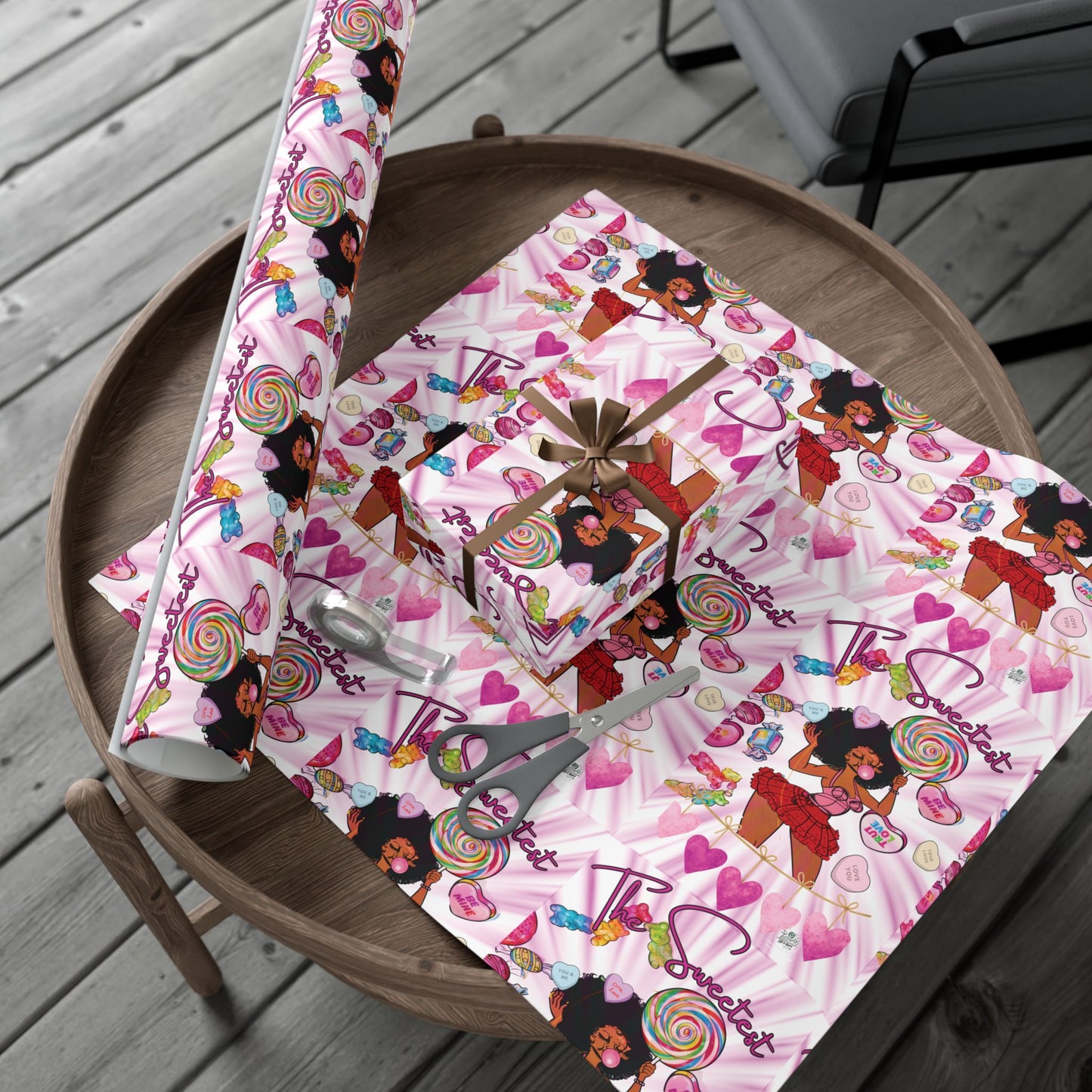Candy Girl (The Sweetest) - Gift Wrapping Paper