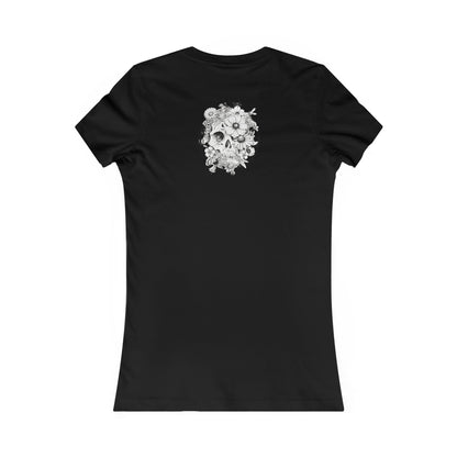 Floral Skull - Ladies Tee (S-2XL)