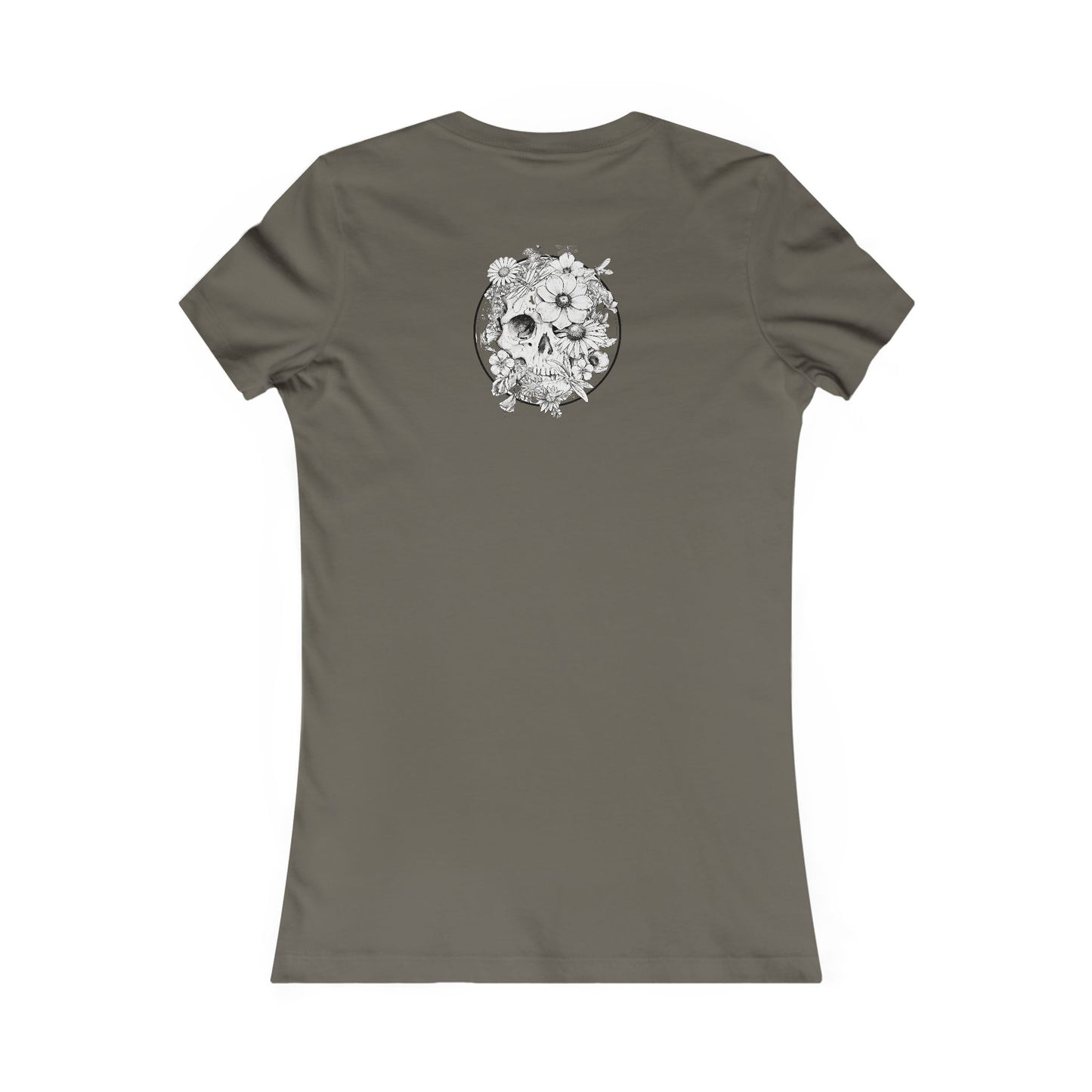 Floral Skull - Ladies Tee (S-2XL)
