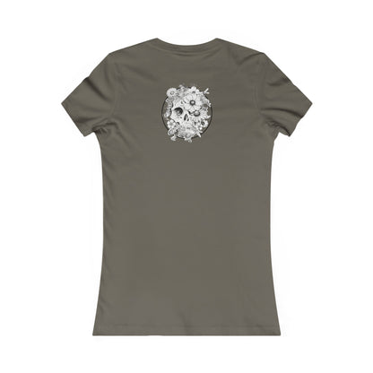 Floral Skull - Ladies Tee (S-2XL)
