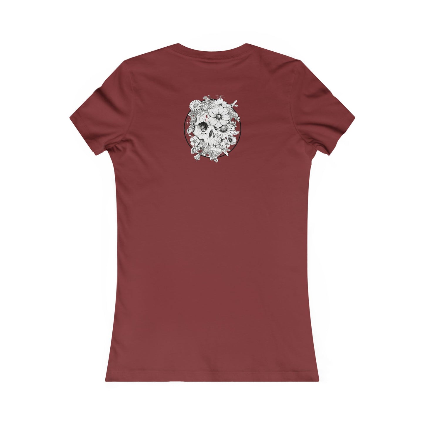 Floral Skull - Ladies Tee (S-2XL)
