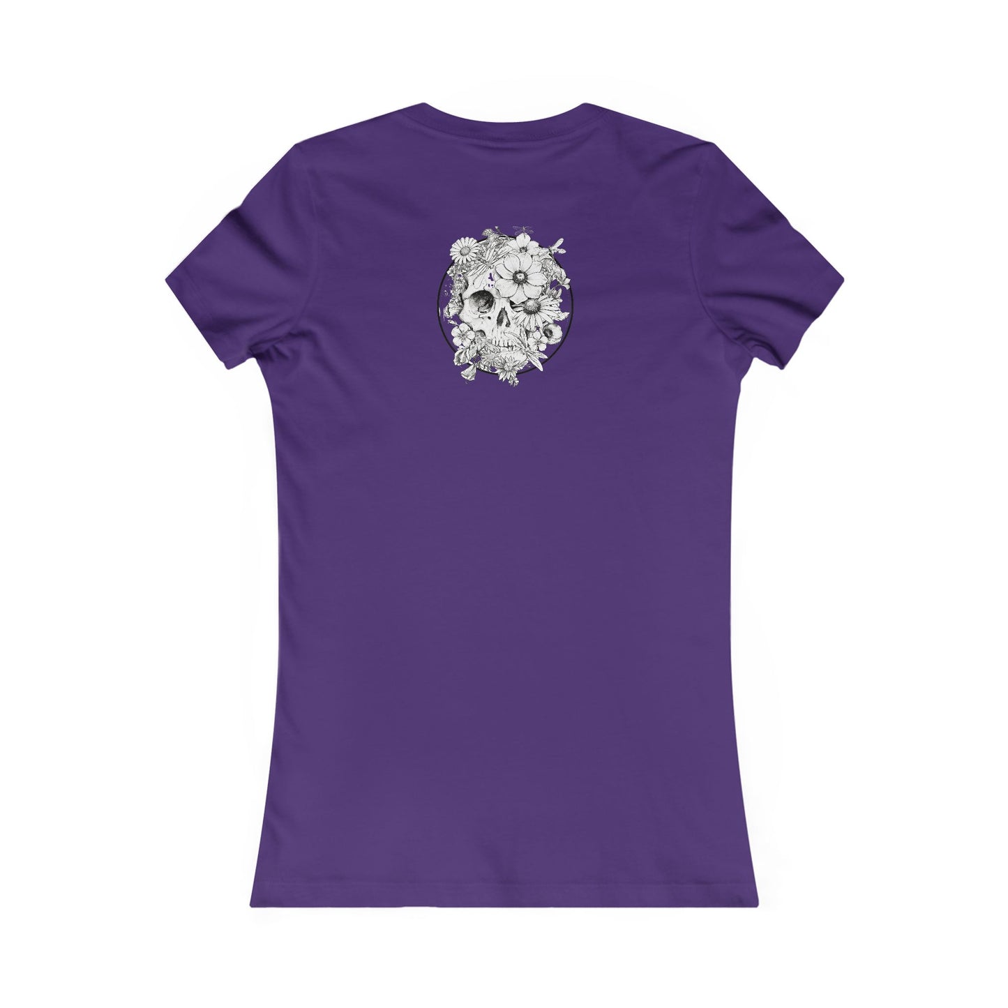 Floral Skull - Ladies Tee (S-2XL)