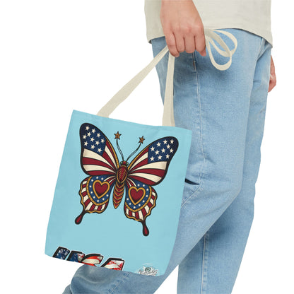 Butterflies Are Free Patriotic Celebration Tote Bag