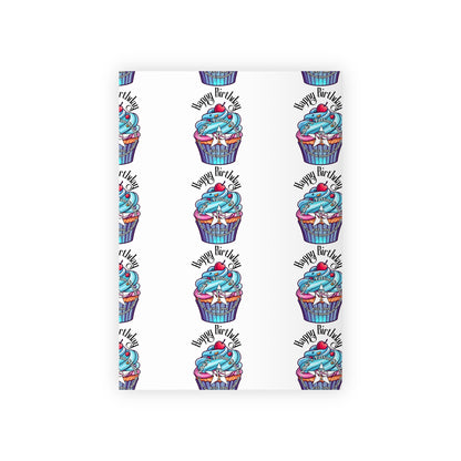 Nikki's Tattoo Studio Collection - Gift Wrapping - HAPPY BIRTHDAY Cupcake