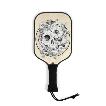 Dragonfly & Floral Skull - Pickleball Kit